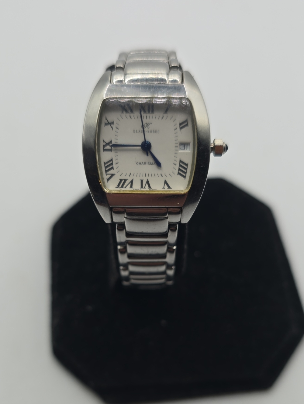 Klaus-Kobec Charisma Stainless Steel Silver Watch